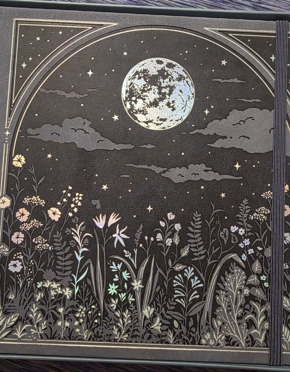 *NIB* MOONLIT GARDEN Archer & Olive 8x8 Journal